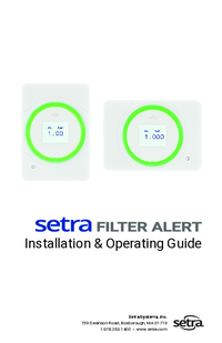 Thumbnail of document Manual - Filter Status Alert